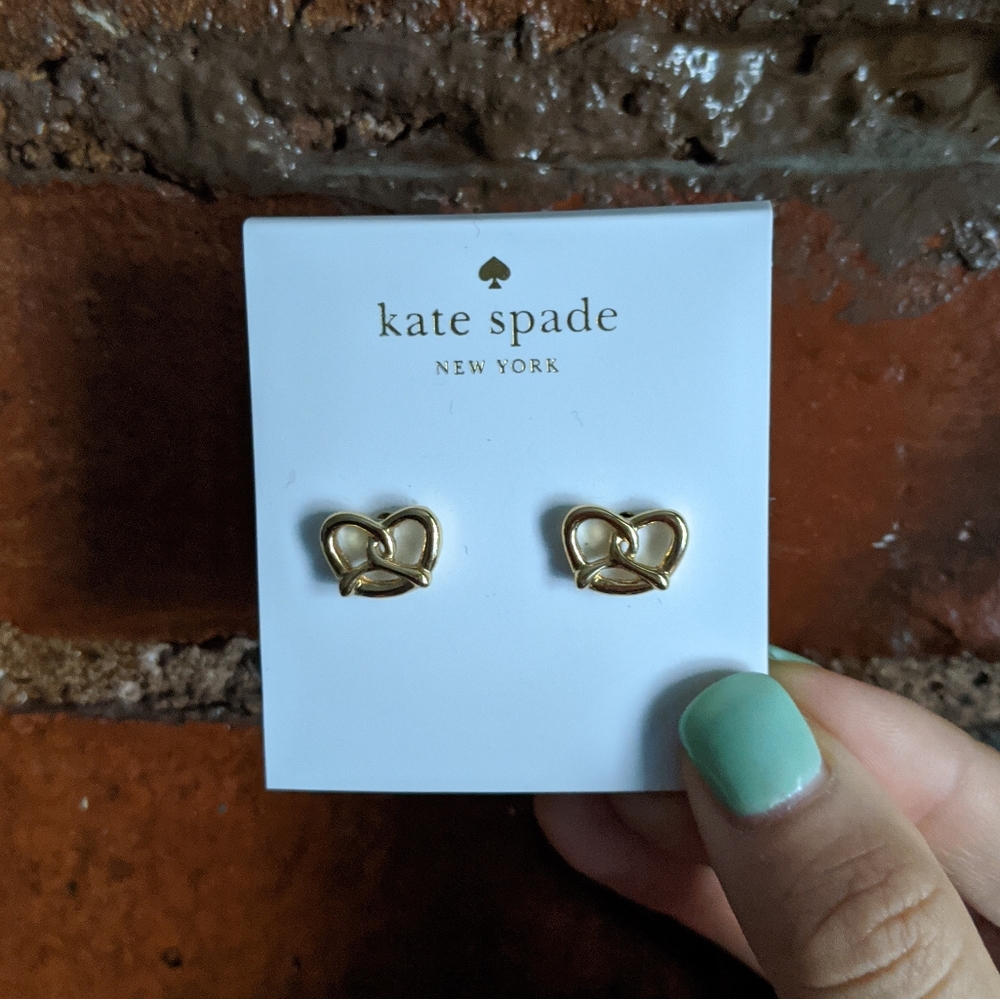 Kate Spade NYC Pretzel Studs